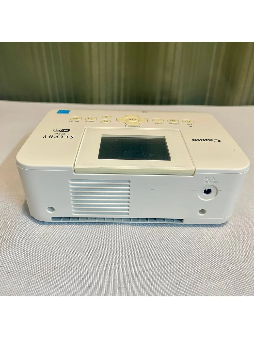 Canon SELPHY CP910 Portable Wireless Compact Color Photo Printer, White